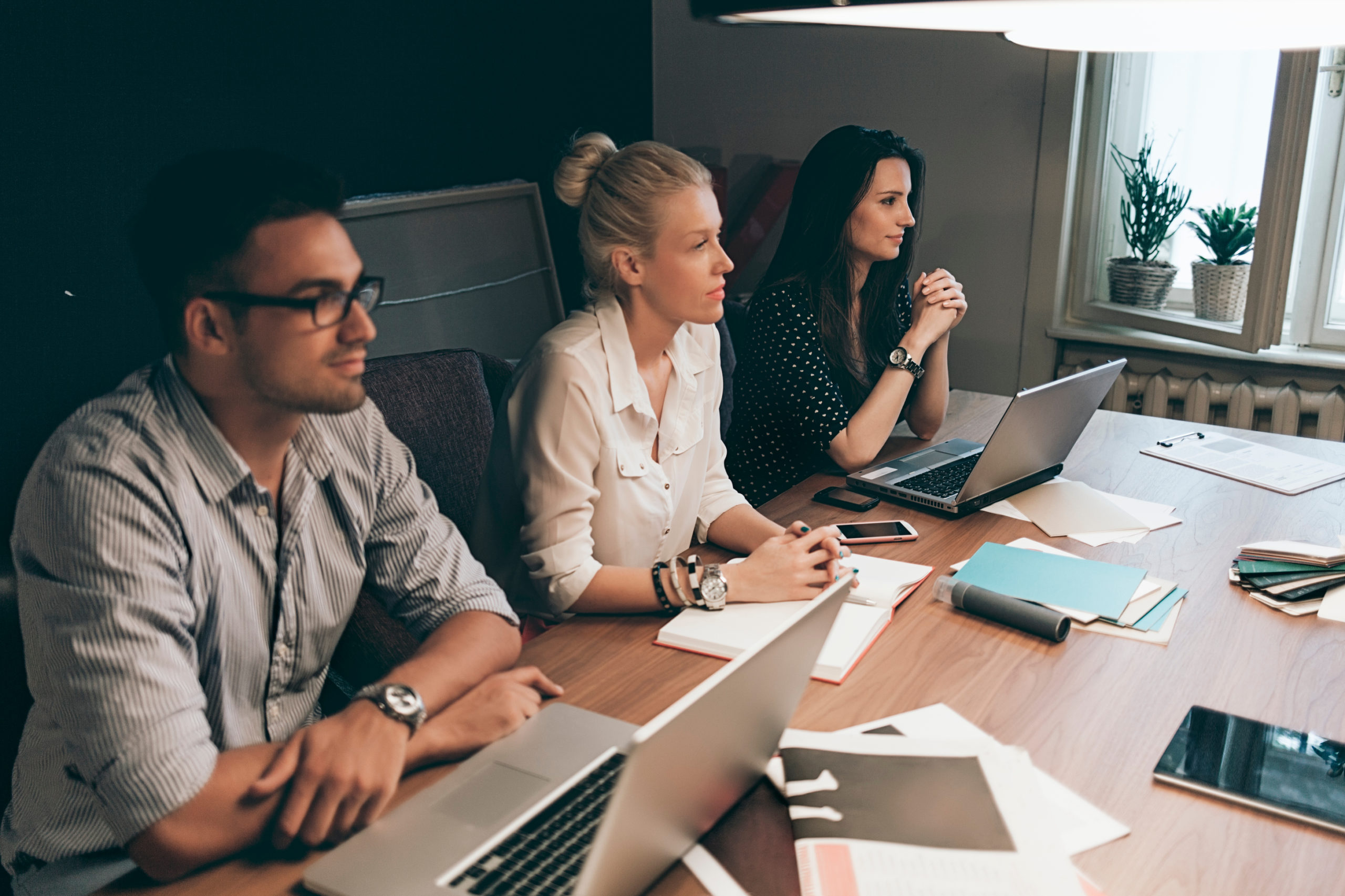 Business People At Work
