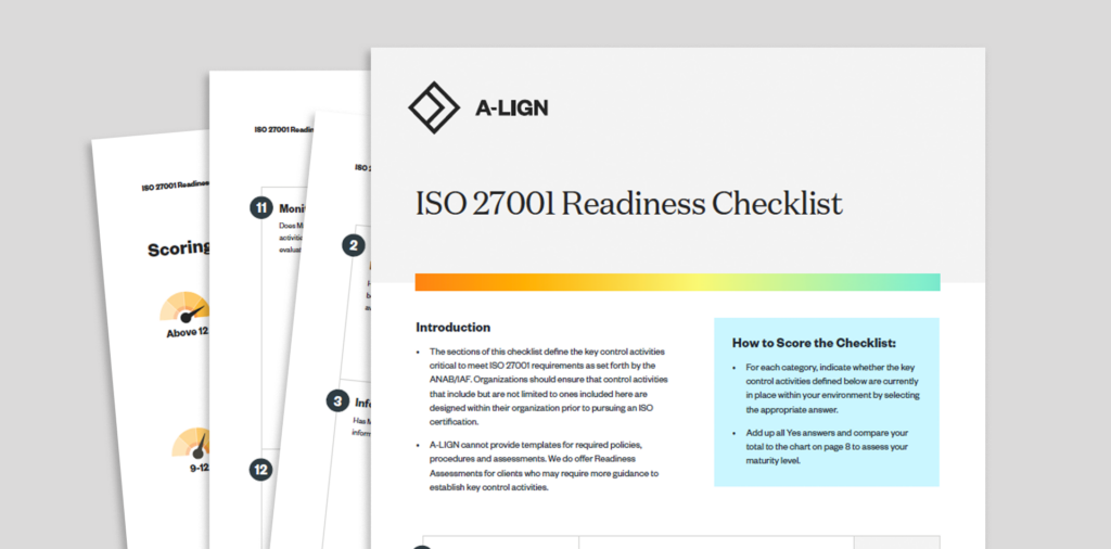 feature ISO Checklist 1 1