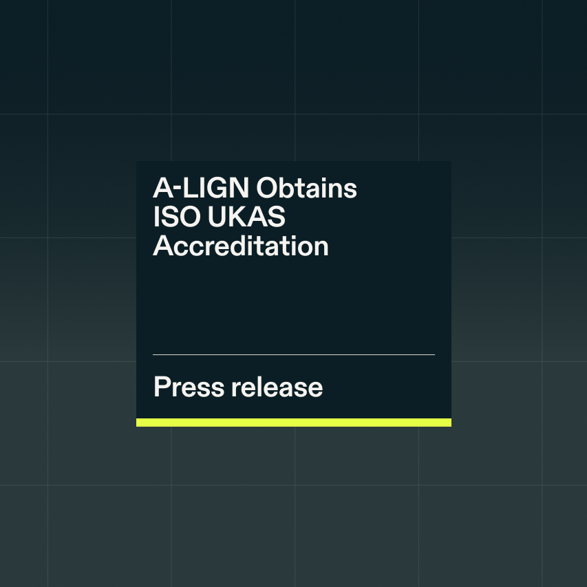 Resource Press Release A LIGN Obtains ISO UKAS Accreditation 1 0