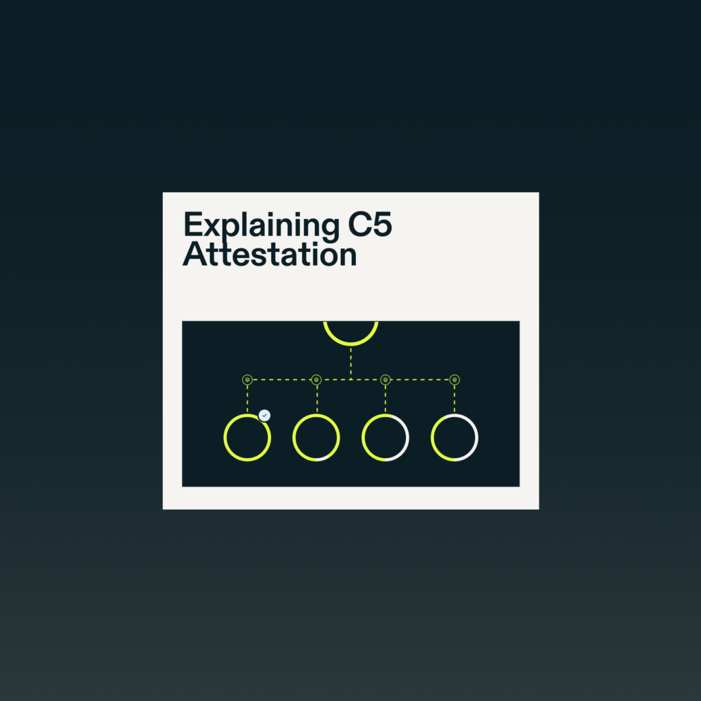 Resource Article Explaining C5 Attestation 1 0