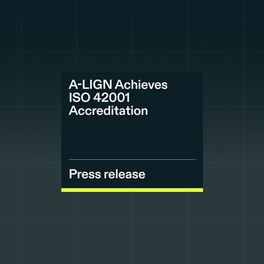 Resource Press Release A LIGN Achieves ISO 42001 Accreditation 1 0