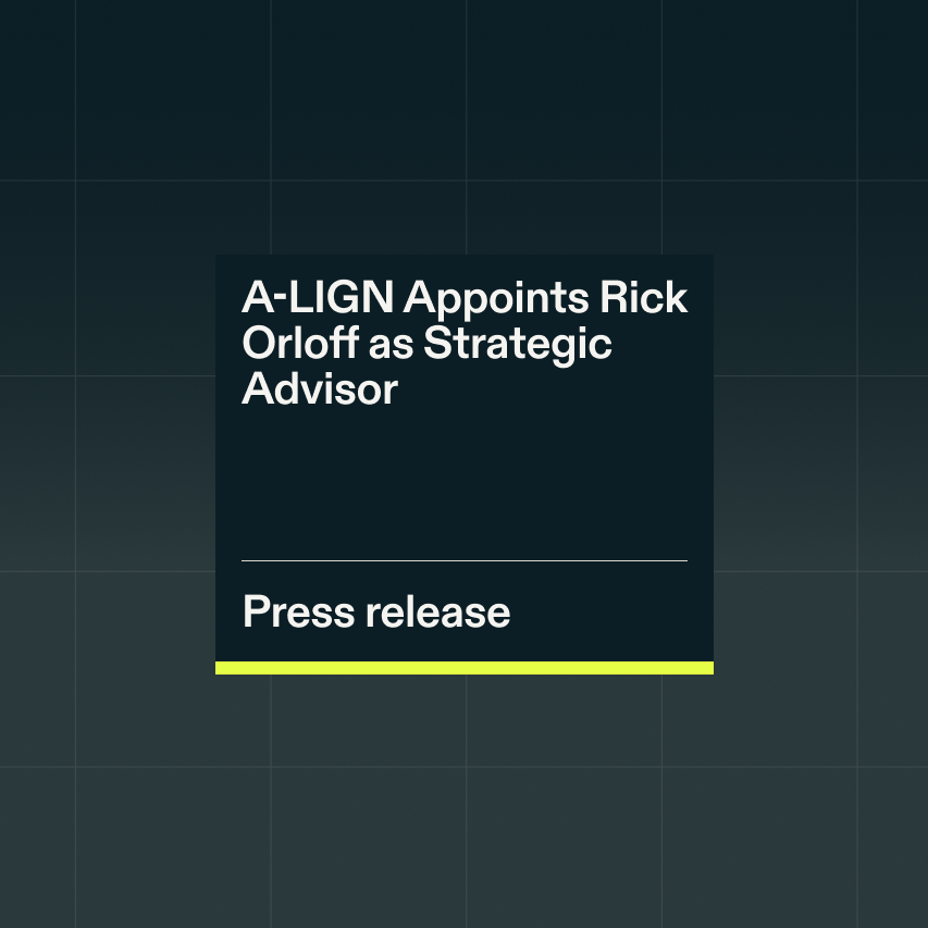 Resource Press A LIGN Appoints Rick Orloff as Strategic Advisor 1 0