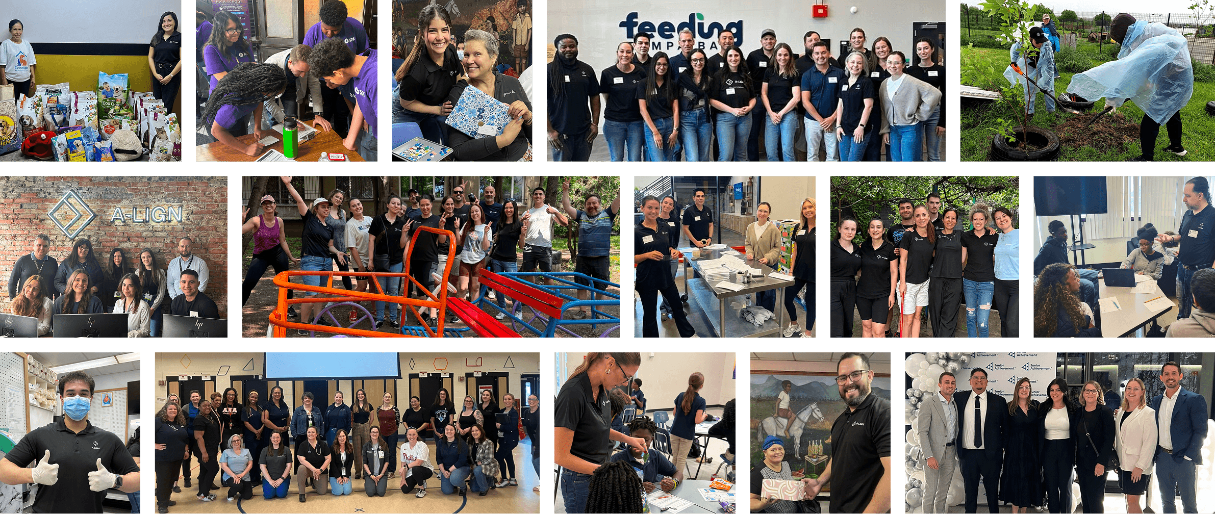 photo collage A lign Community 2